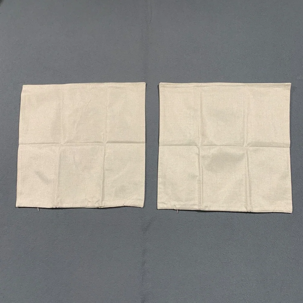 New Lemon Summer Sun Fun Outdoor Pillow Covers Square Pillowcase Set of 2 Zip Up